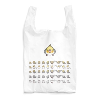 整列オカメインコ隊【まめるりはことり】