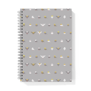 ちみまめオカメインコちゃんリングノート【まめるりはことり】