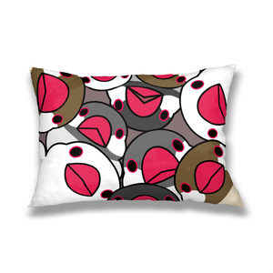 みっちりむっちり過密文鳥さん枕カバー【まめるりはことり】