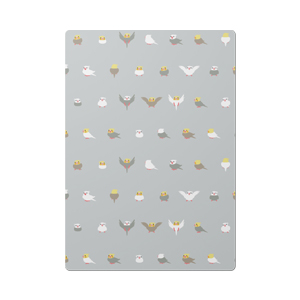 ちみまめオカメインコちゃん下敷き【まめるりはことり】