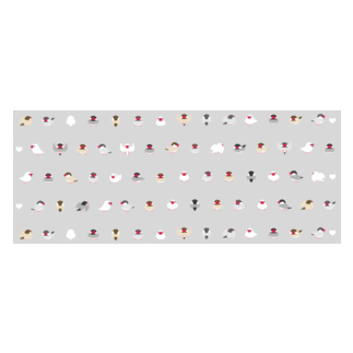 ちみまめあつまれ文鳥ちゃん【まめるりはことり】