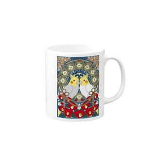 オカメインコ椿【まめるりはことり】