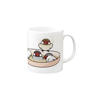 いつでもなかよし文鳥【まめるりはことり】