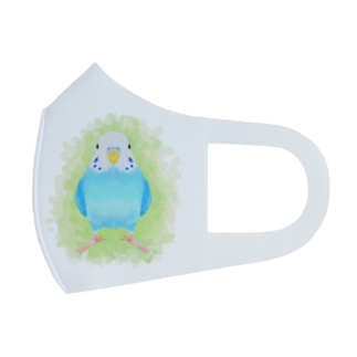 ほんわかセキセイインコ　ブルー【まめるりはことり】