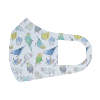 たくさんセキセイインコちゃん【まめるりはことり】