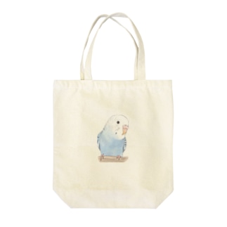 おしゃまな止まり木セキセイインコちゃん【まめるりはことり】