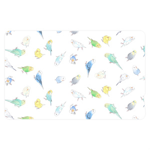 いっぱいセキセイインコちゃんICカードステッカー【まめるりはことり】