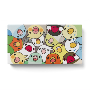 みっちりむっちり過密鳥まみれさんモバイルバッテリー【まめるりはことり】