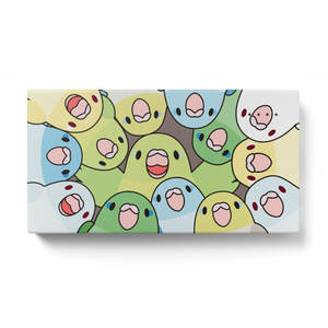 みっちりむっちり過密マメルリハさんモバイルバッテリー【まめるりはことり】