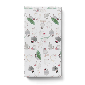 たっぷり文鳥ちゃんモバイルバッテリー【まめるりはことり】