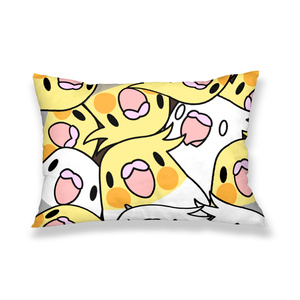 みっちりむっちり過密オカメインコさん枕カバー【まめるりはことり】