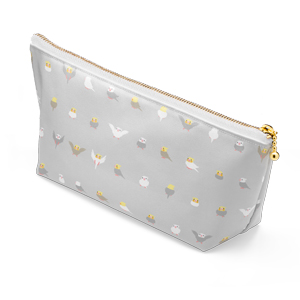 ちみまめオカメインコちゃんポーチ【まめるりはことり】