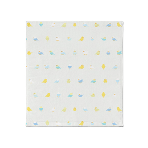 ちみまめセキセイインコちゃんタオル【まめるりはことり】