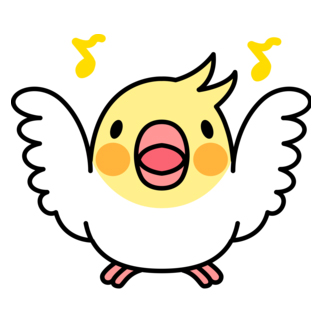 まるまるオカメインコ【まめるりはことり】