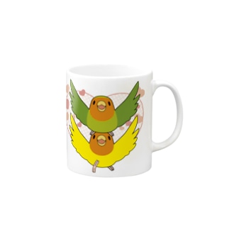 ラブリーコザクラインコ【まめるりはことり】