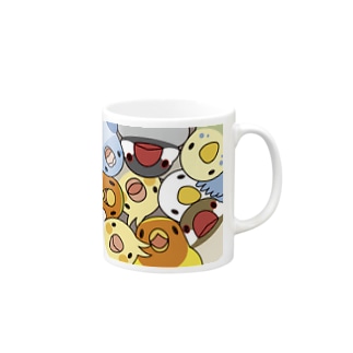 みっちりむっちり過密鳥まみれさん【まめるりはことり】