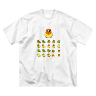 整列コザクラインコ隊【まめるりはことり】