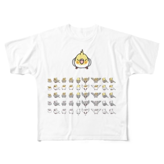 整列オカメインコ隊【まめるりはことり】